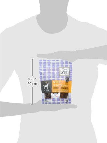 I And Love And You Nice Jerky Bites boost-proteines pour énergie lors du jeu.
