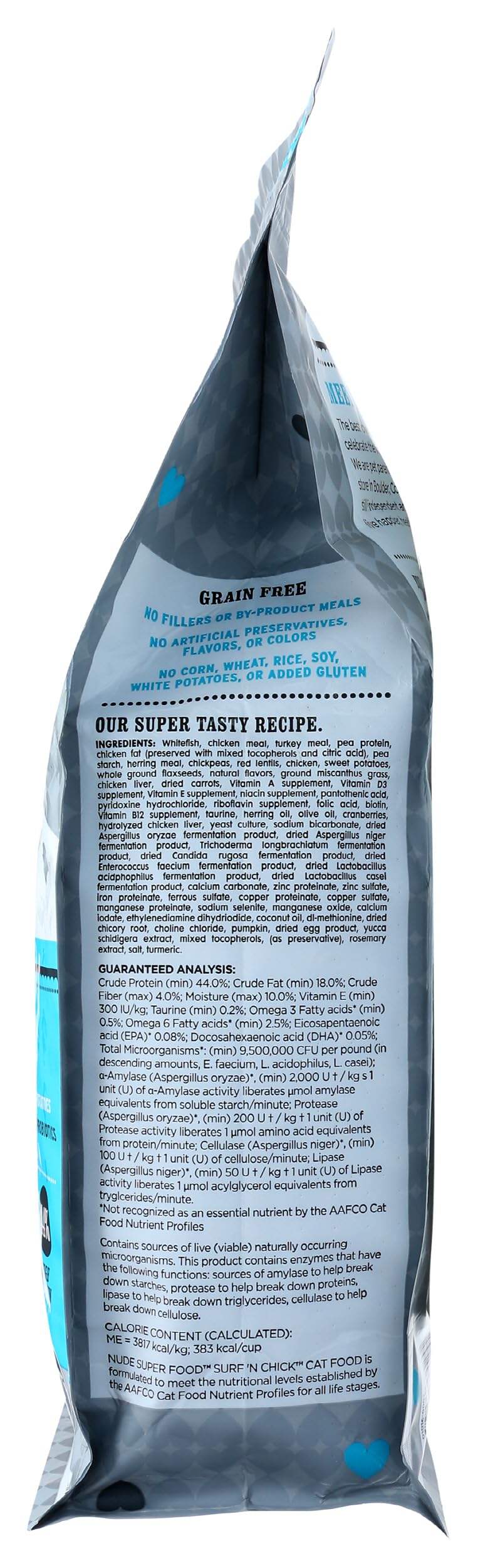 I and love and you Nude Dry Cat Food emballage sac 2,27 kg facile à ranger