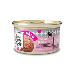 I and love and you Pâté saumon savoureux en boîte, texture onctueuse idéale pour chats gourmands