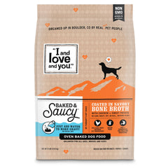 I AND LOVE AND YOU sac sec croquettes poulet patate douce, 21 lb.