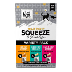I AND LOVE AND YOU Treat Meow – sachet ouverture, dégustation facile et interactive.