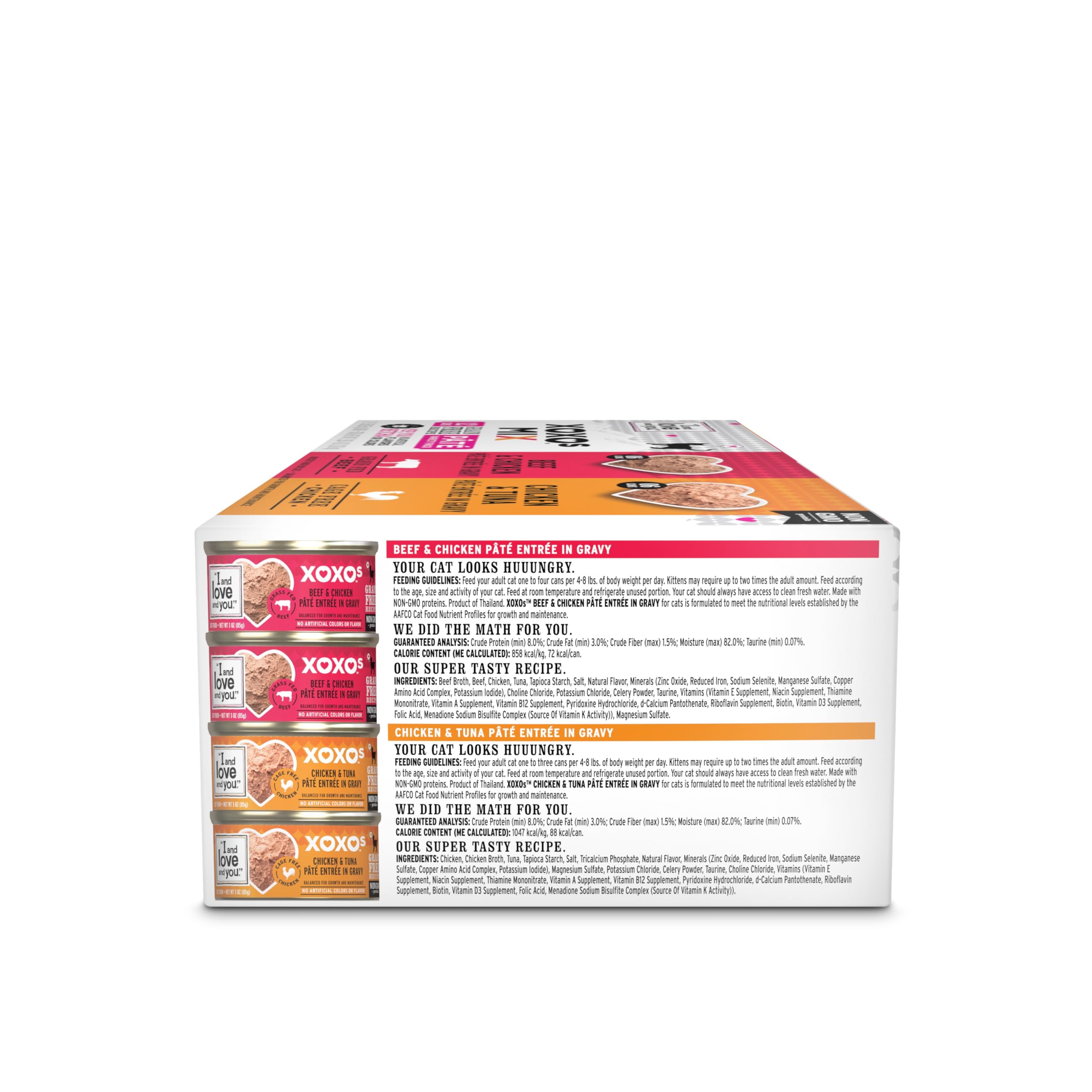 I AND LOVE AND YOU XOXOs bouillon hydratation-chat pour soutien quotidien