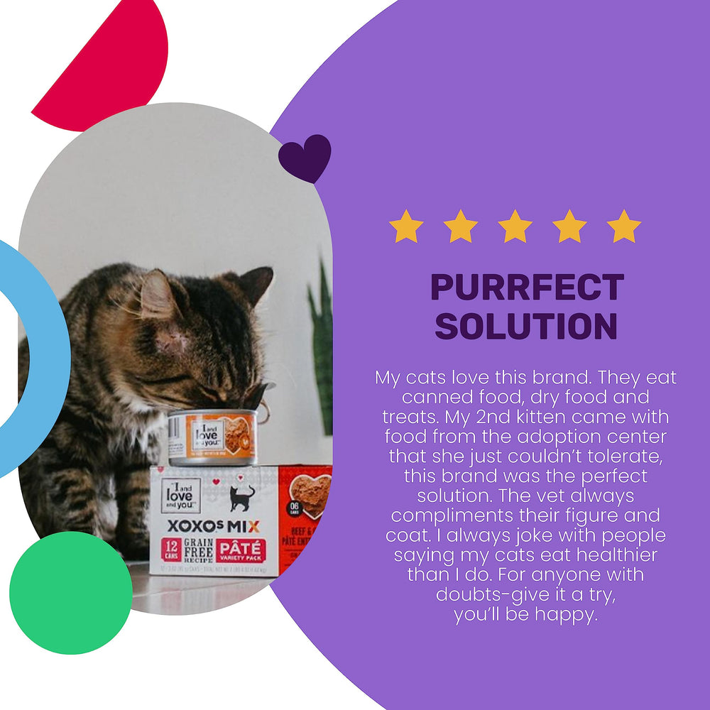 I AND LOVE AND YOU XOXOs sans-cereales-chat pour une alimentation naturelle