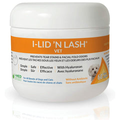 I-LID N LASH Vet lingettes yeux chien, emballage pratique et prêt à l'emploi