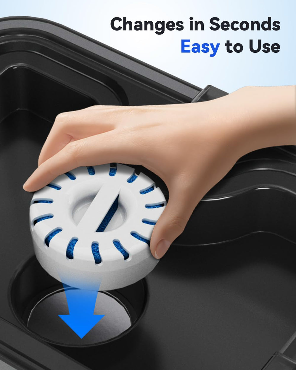 Filtration multicouches IAD charbon actif et résine pour eau plus pure.