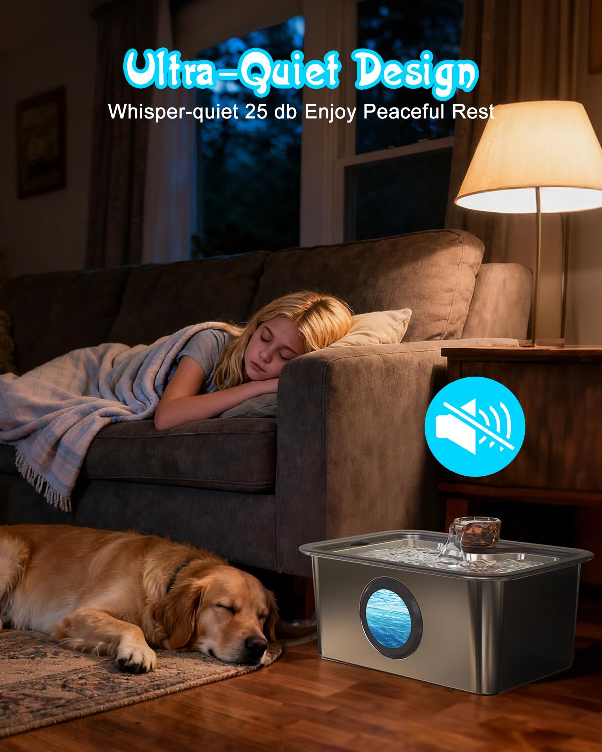 Capacité 12 L IAD, moins de remplissages pour grands chiens.