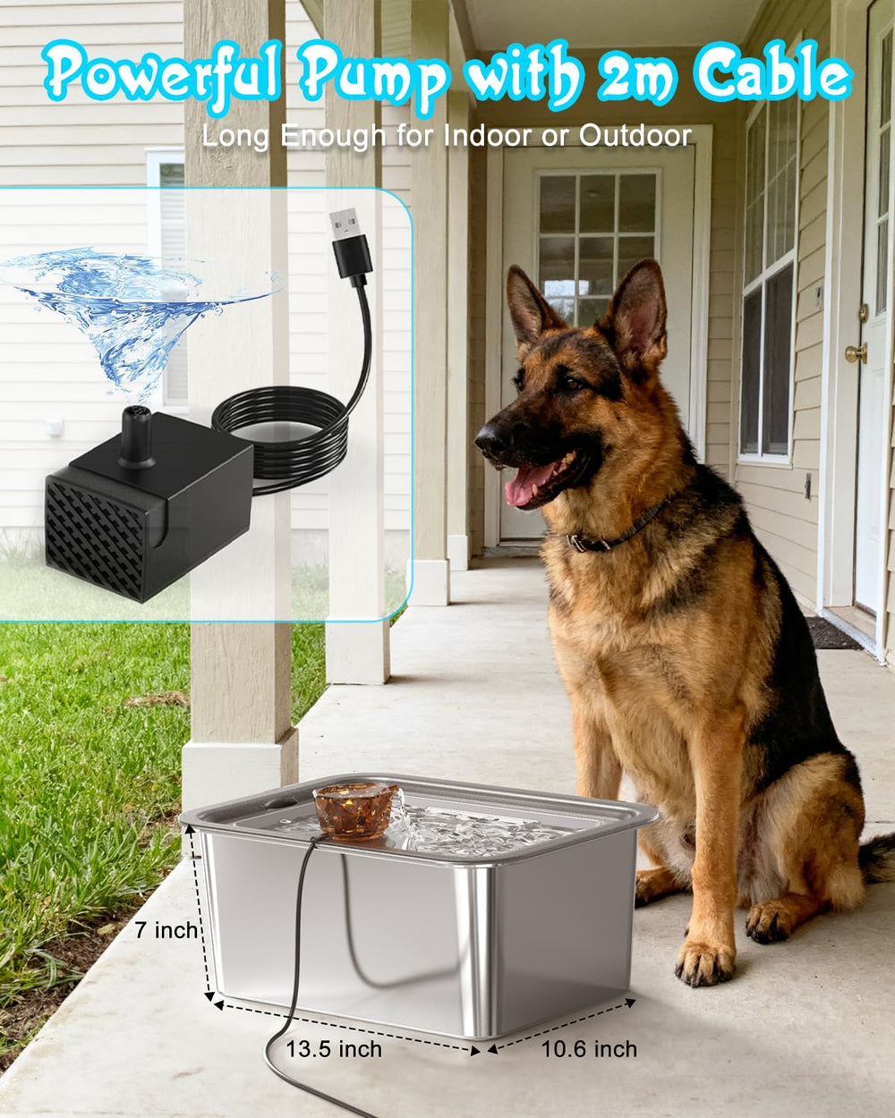 Pompe ultra silencieuse IAD pour un intérieur calme.