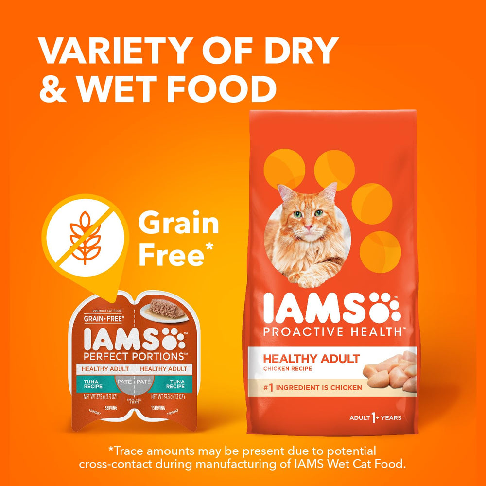 IAMS Perfect Portions sans arômes ni conservateurs artificiels.