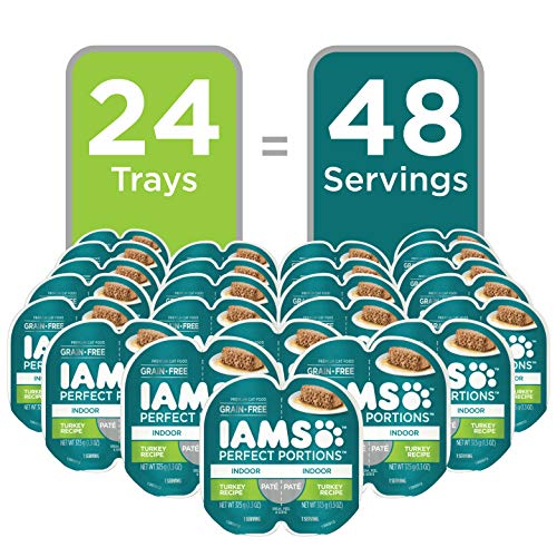 Texture onctueuse du pâté IAMS pour chat adulte au parfum de dinde