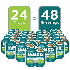 Texture onctueuse du pâté IAMS pour chat adulte au parfum de dinde