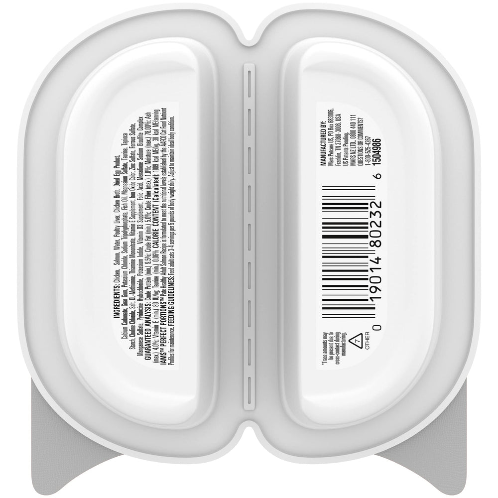 Texture fine et appétissante du pâté dinde pour chat adulte IAMS.