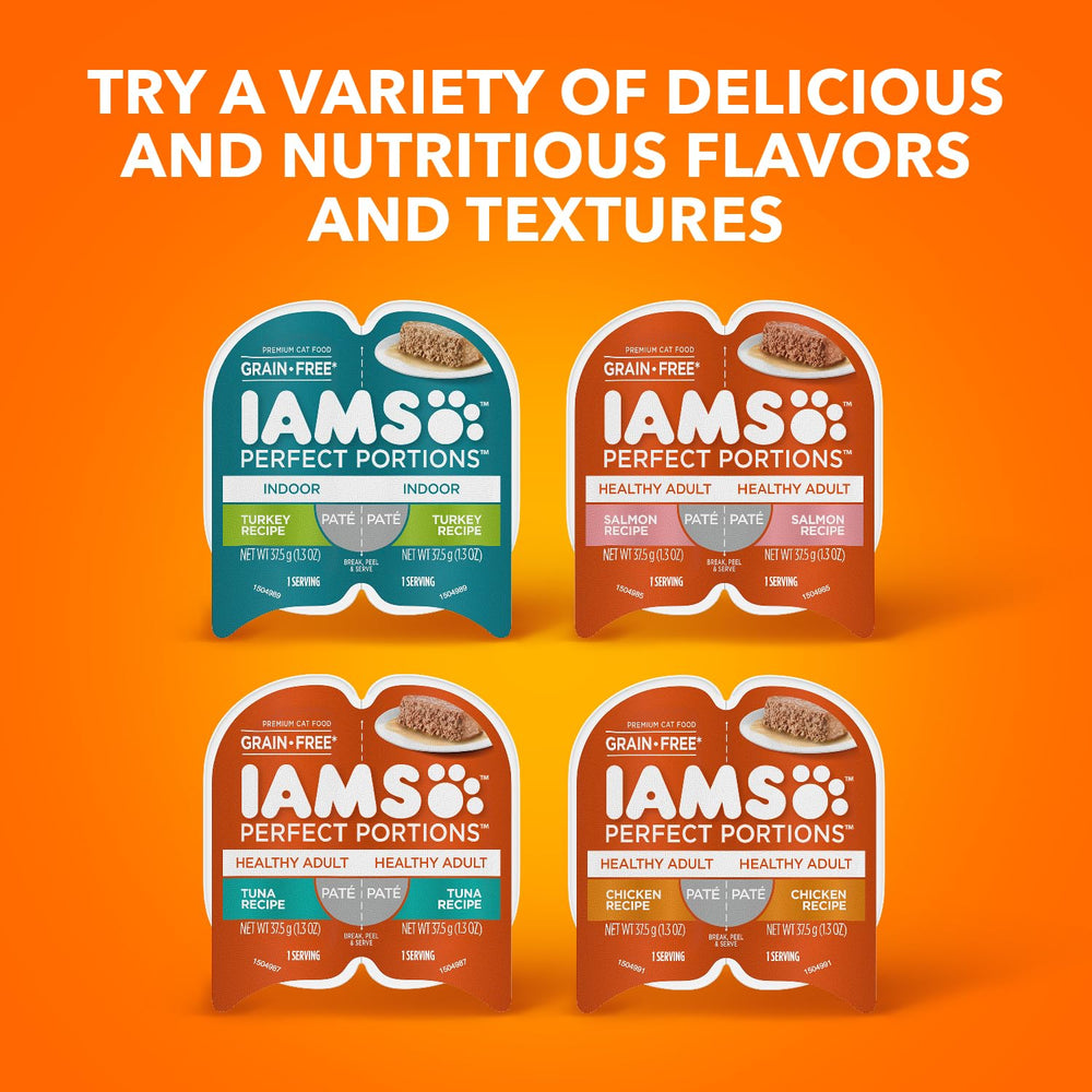 IAMS Perfect Portions, fabriqué aux États‑Unis avec des ingrédients soigneusement sélectionnés.