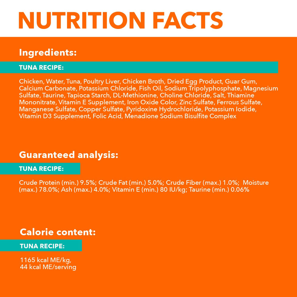 IAMS Perfect Portions plateaux préts-à-servir pour une utilisation rapide.