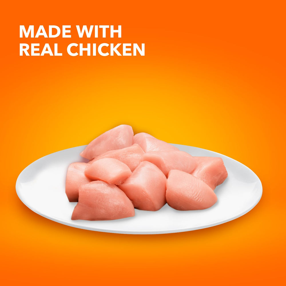 IAMS Perfect Portions avec vitamine E, soutien potentiel pour le système immunitaire du chat.