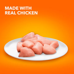 IAMS Perfect Portions avec vitamine E, soutien potentiel pour le système immunitaire du chat.