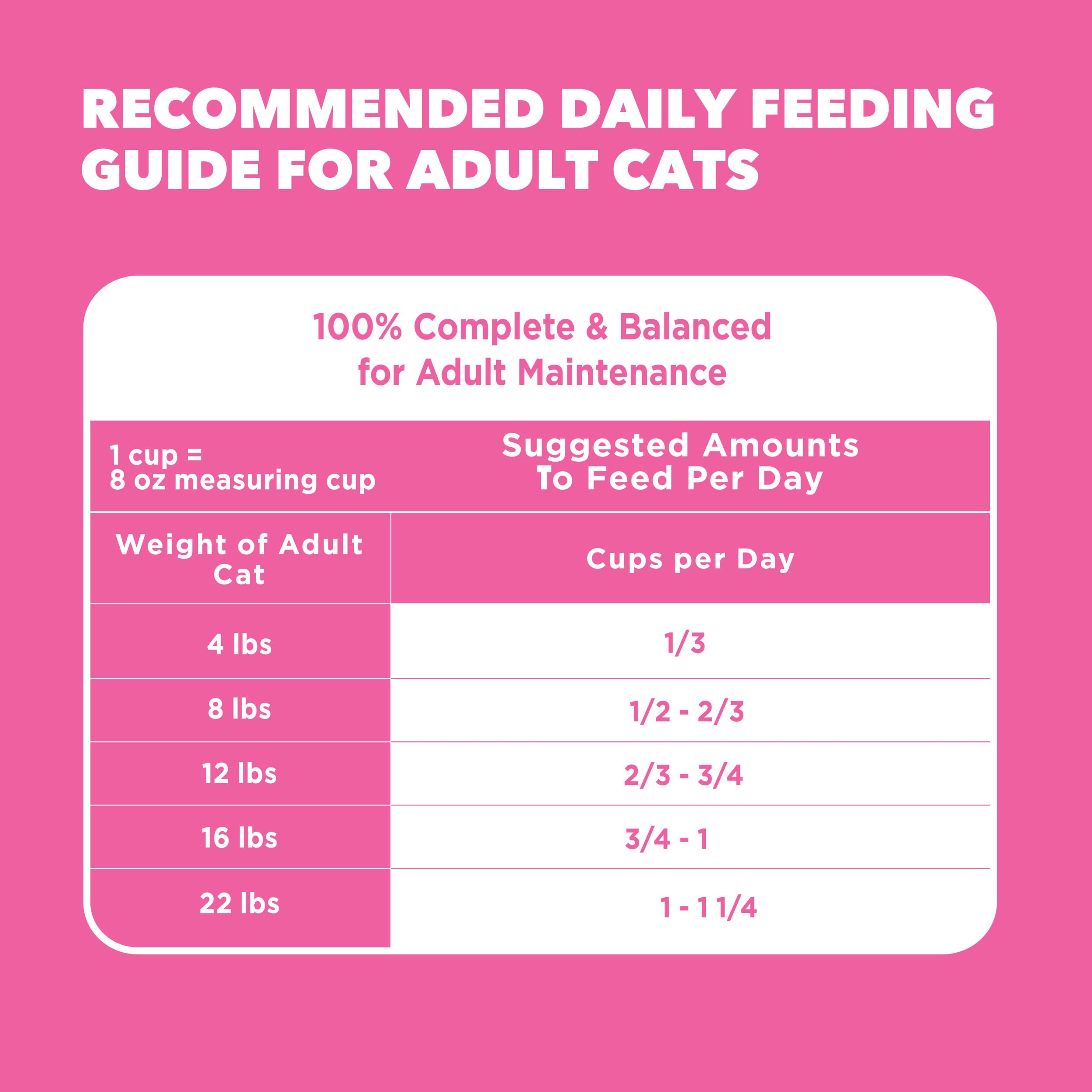 Goût apprécié par les chats, facilité d’intégration dans la routine quotidienne avec IAMS Proactive Health.