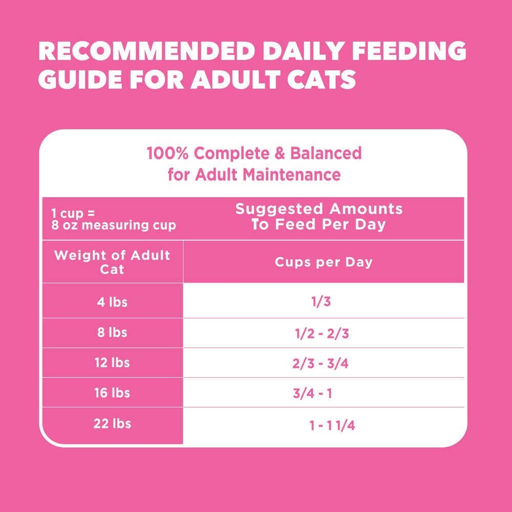 Goût apprécié par les chats, facilité d’intégration dans la routine quotidienne avec IAMS Proactive Health.