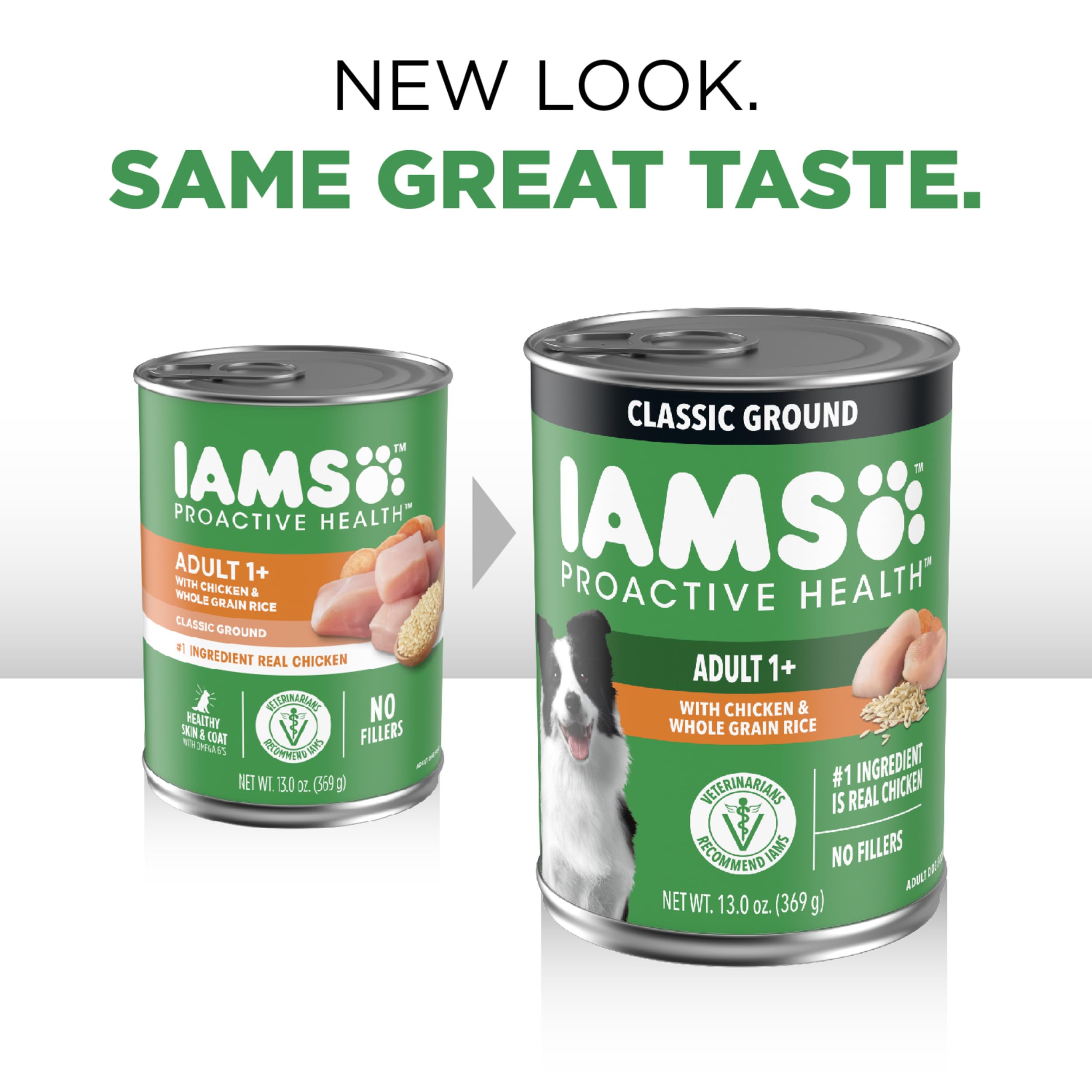 IAMS Proactive Health – poulet dans sauce, options de repas humide pour chien.
