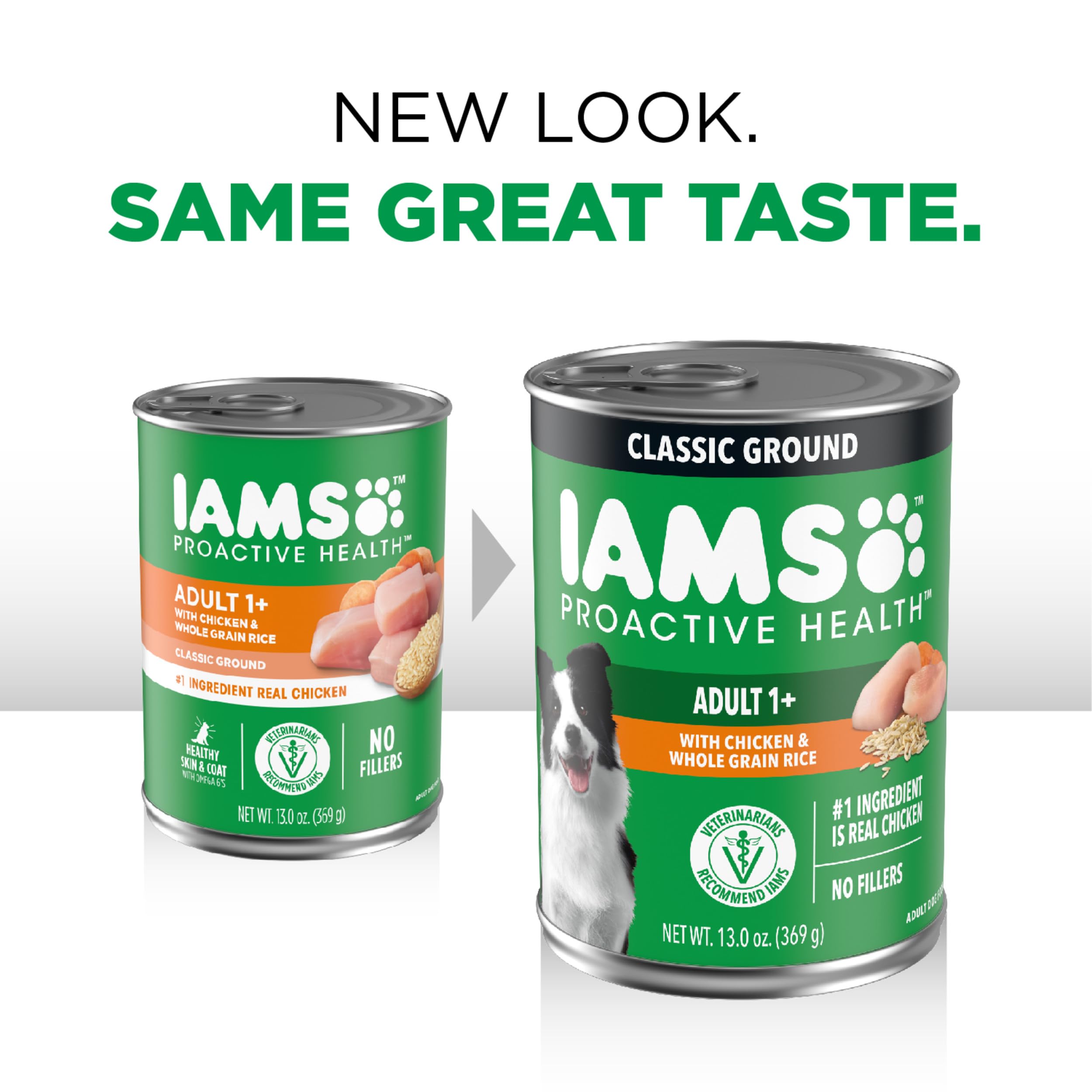Conserve IAMS Proactive Health, bol prêt à servir, texture savoureuse facilitant l’alimentation quotidienne