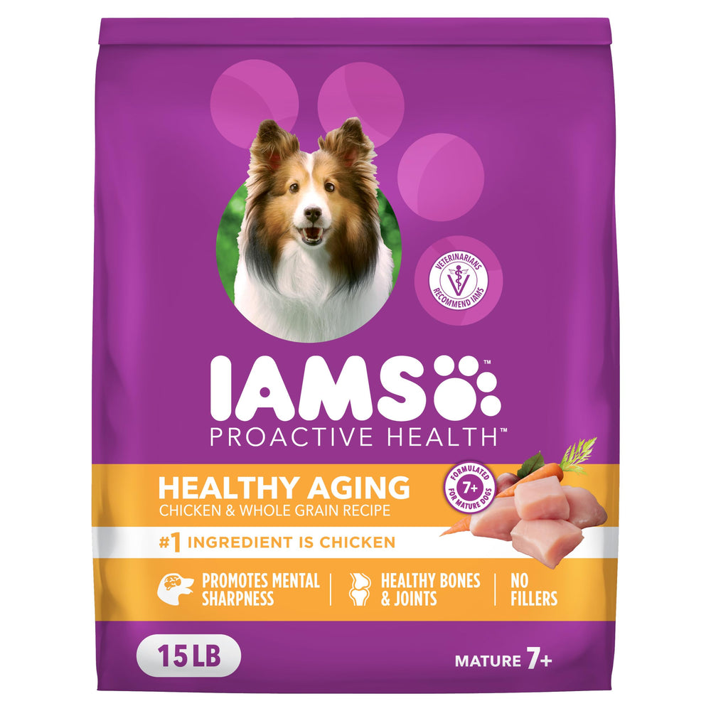 IAMS Proactive Health sac pour chien de grande race, 15 lb, format pratique