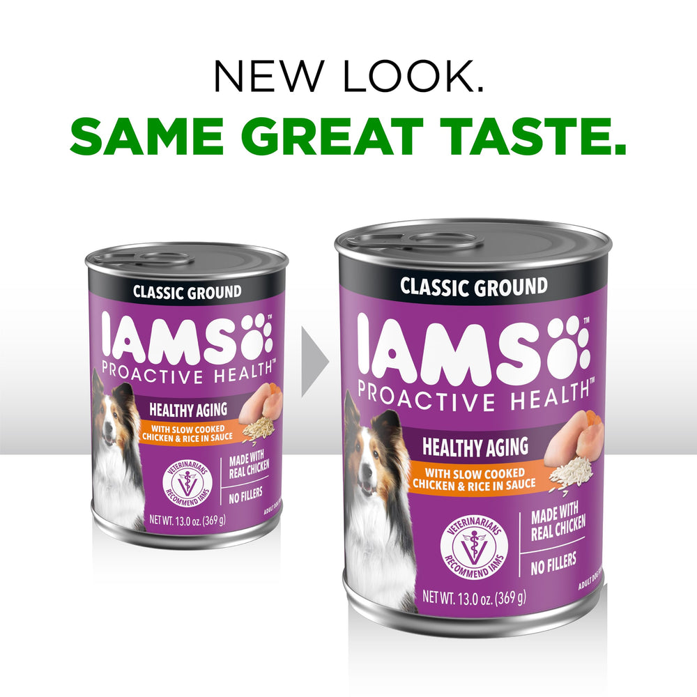 IAMS Proactive Health Senior Wet Food Croquettes-douces: texture agréable pour repas quotidien