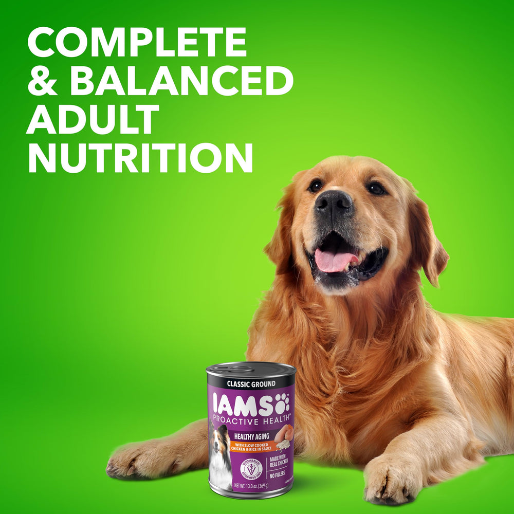 IAMS Proactive Health Senior Wet Food Texture tendre: facilite la mastication