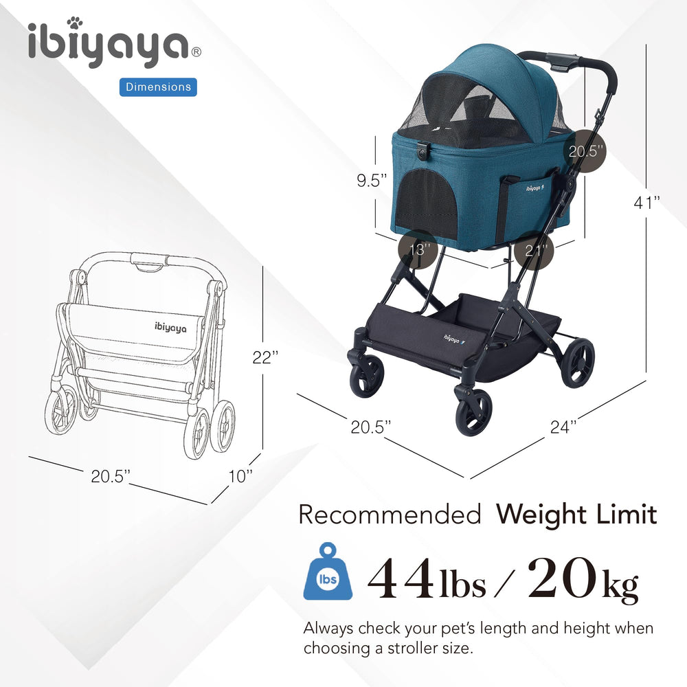 ibiyaya Essential – Cabine sans zip avec nacelle amovible à clip