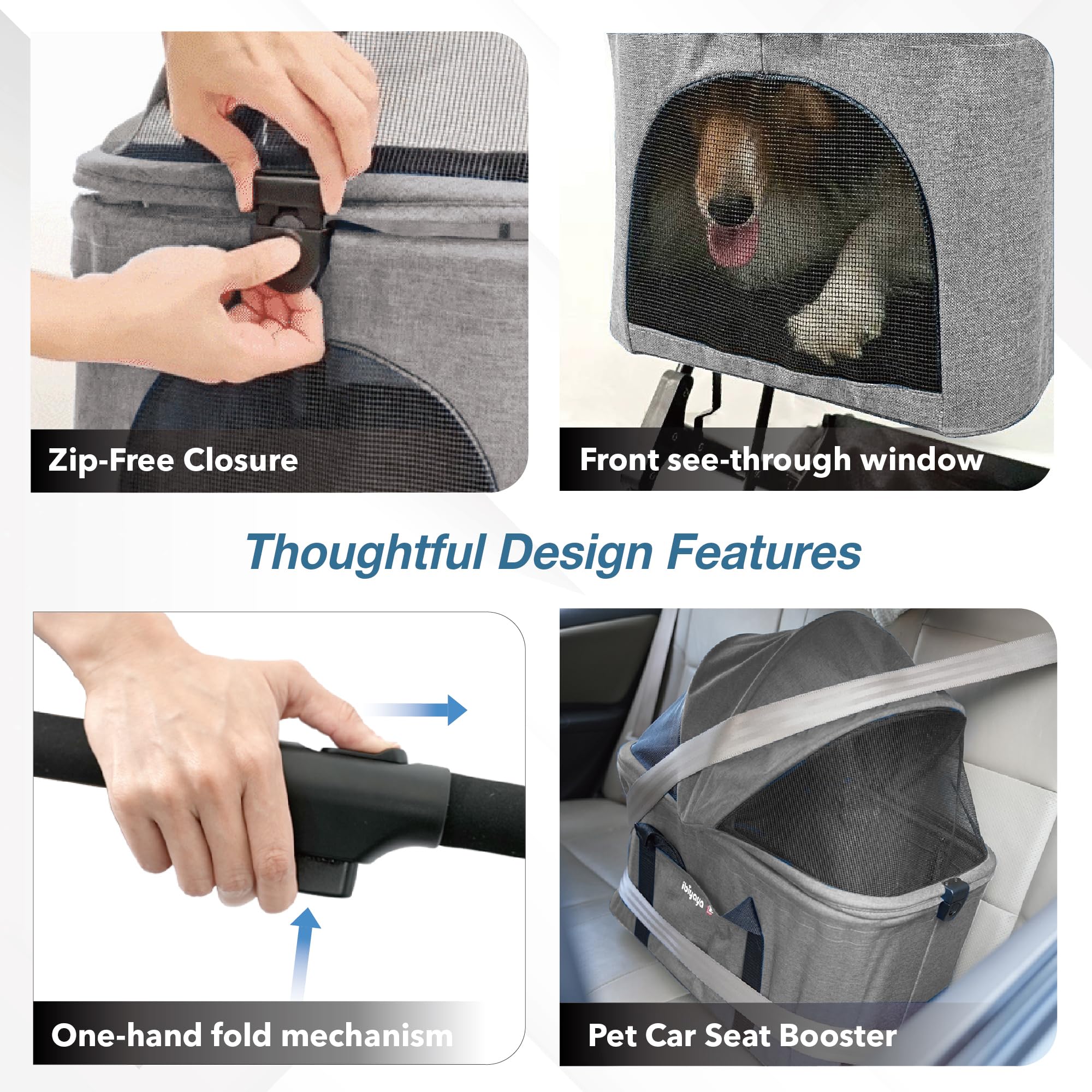 ibiyaya Essential: pliage leger et compact pour rangement rapide.