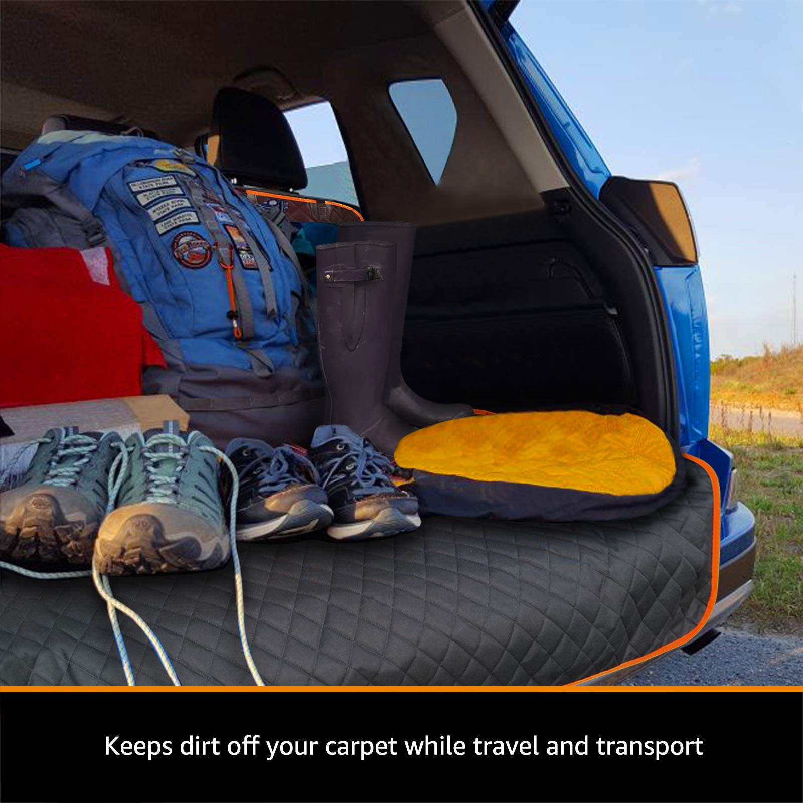 iBuddy cargo liner, lavable en machine, entretien sans souci