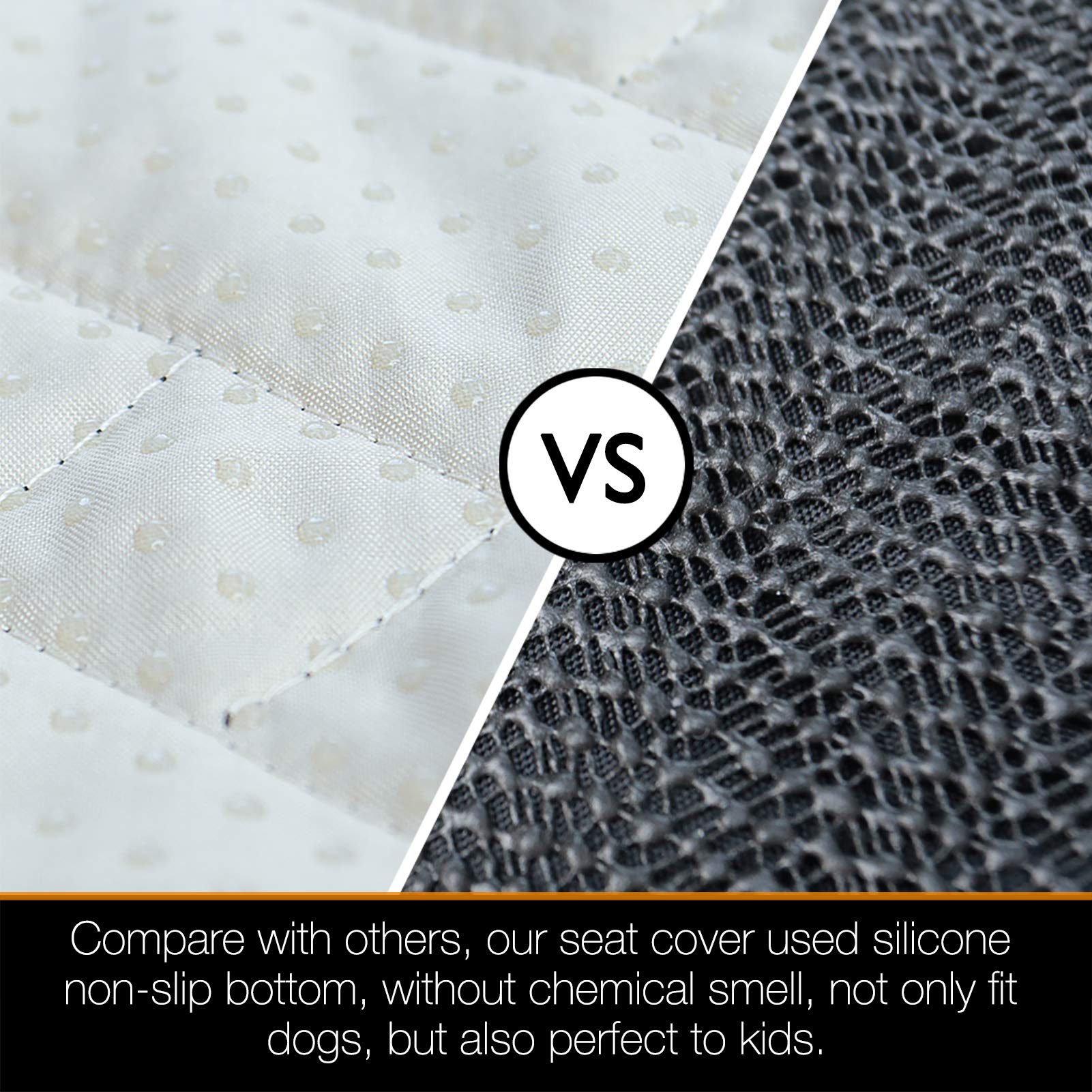 iBuddy couverture-arriere imperméable etanche, barrière contre déversements et boue.