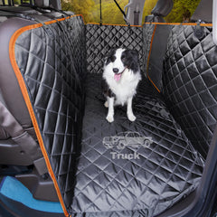 iBuddy housse-siege-arriere-chien: protection du siège arrière contre poils et griffes.