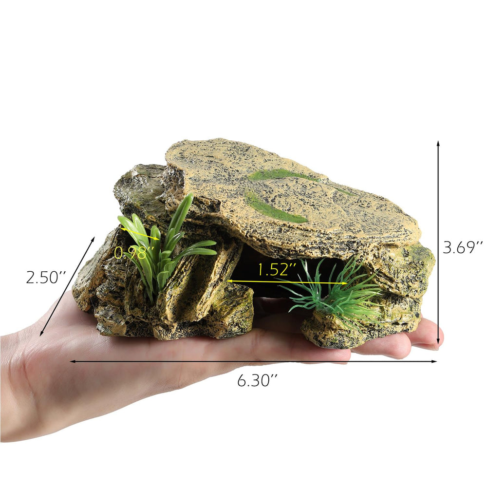 IBWell cachette-leopard-gecko-entree-securisee facilite l'acces rapide.