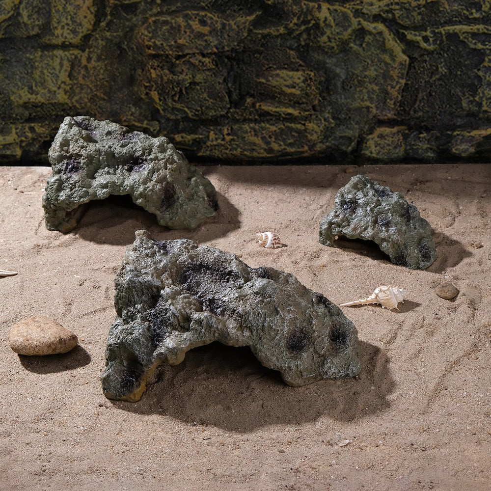 IBWell cachette-reptile-resine-sûre, matériau non toxique et durable.