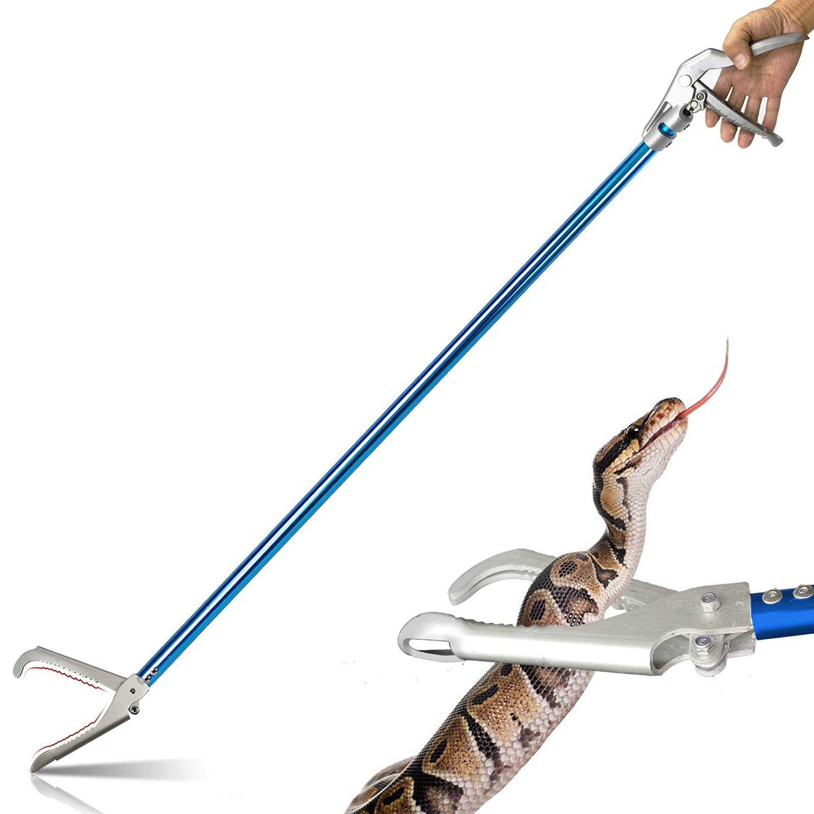 IC ICLOVER pinces-serpent 52 pouces – corps en aluminium léger pour manipulation facile