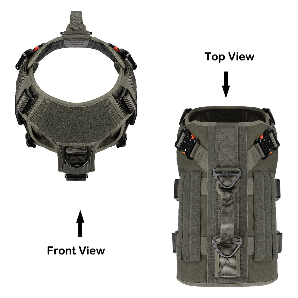 ICEFANG GN3 Système MOLLE et PALs – attache rapidement des équipements lors des sorties.