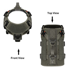 ICEFANG GN3 Système MOLLE et PALs – attache rapidement des équipements lors des sorties.