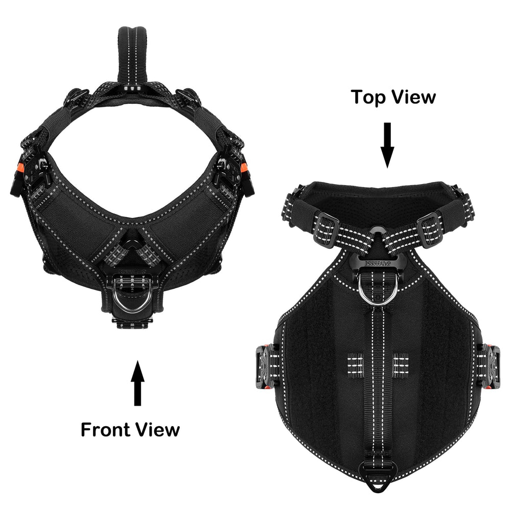 ICEFANG GN8, attache laisse avant, contrôle facilité lors des promenades.