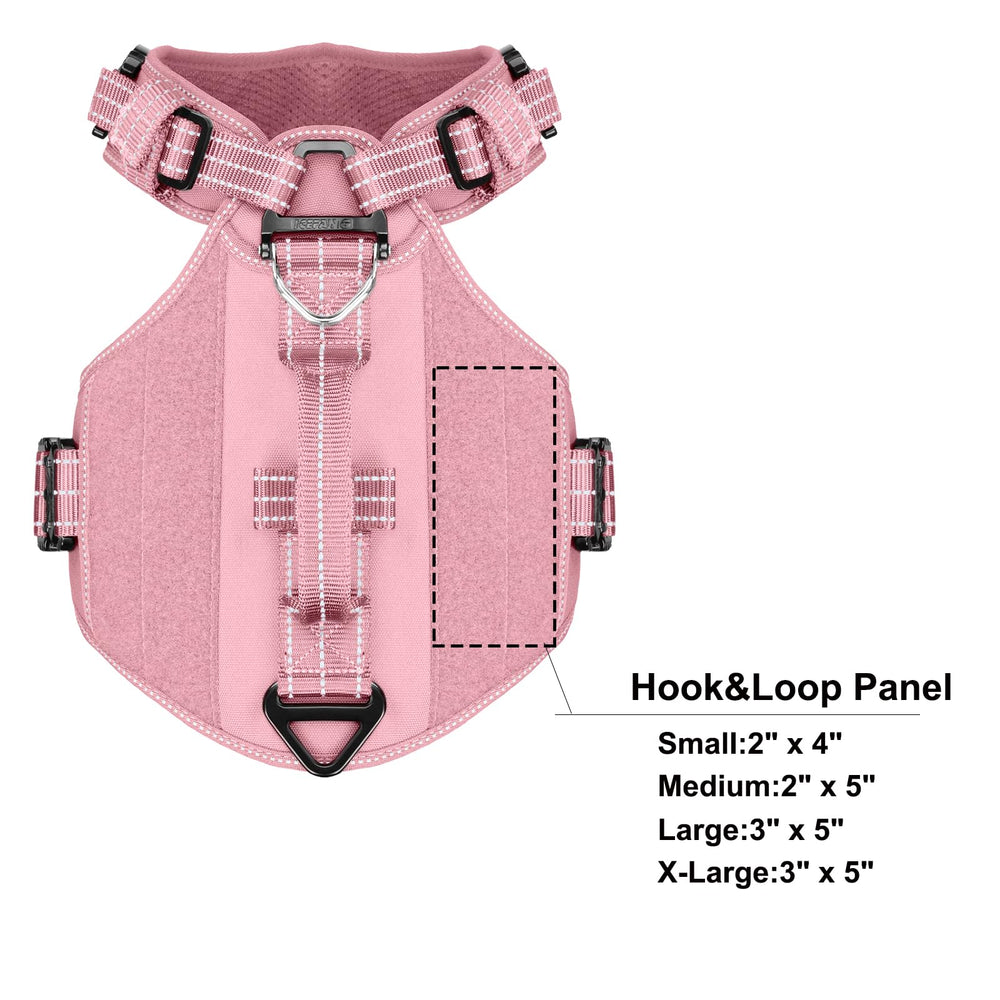 GN8 ICEFANG, boucles métalliques rose, sécurité renforcée lors des sorties.