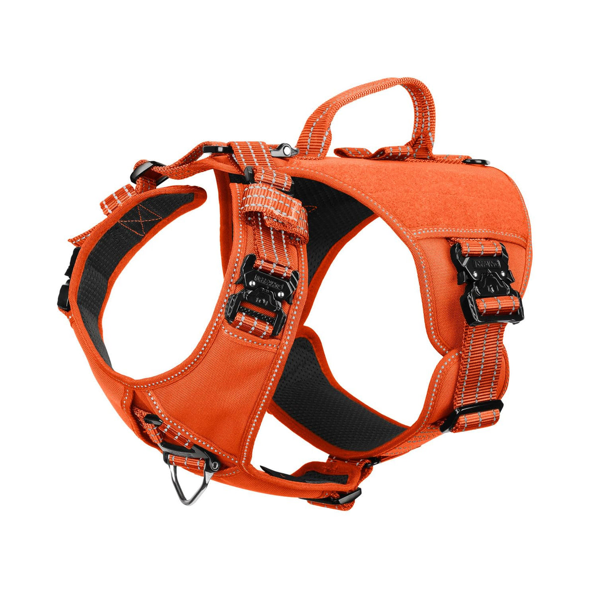 Harnais ICEFANG GN8 vue avant, offrant confort et stabilité lors des promenades.