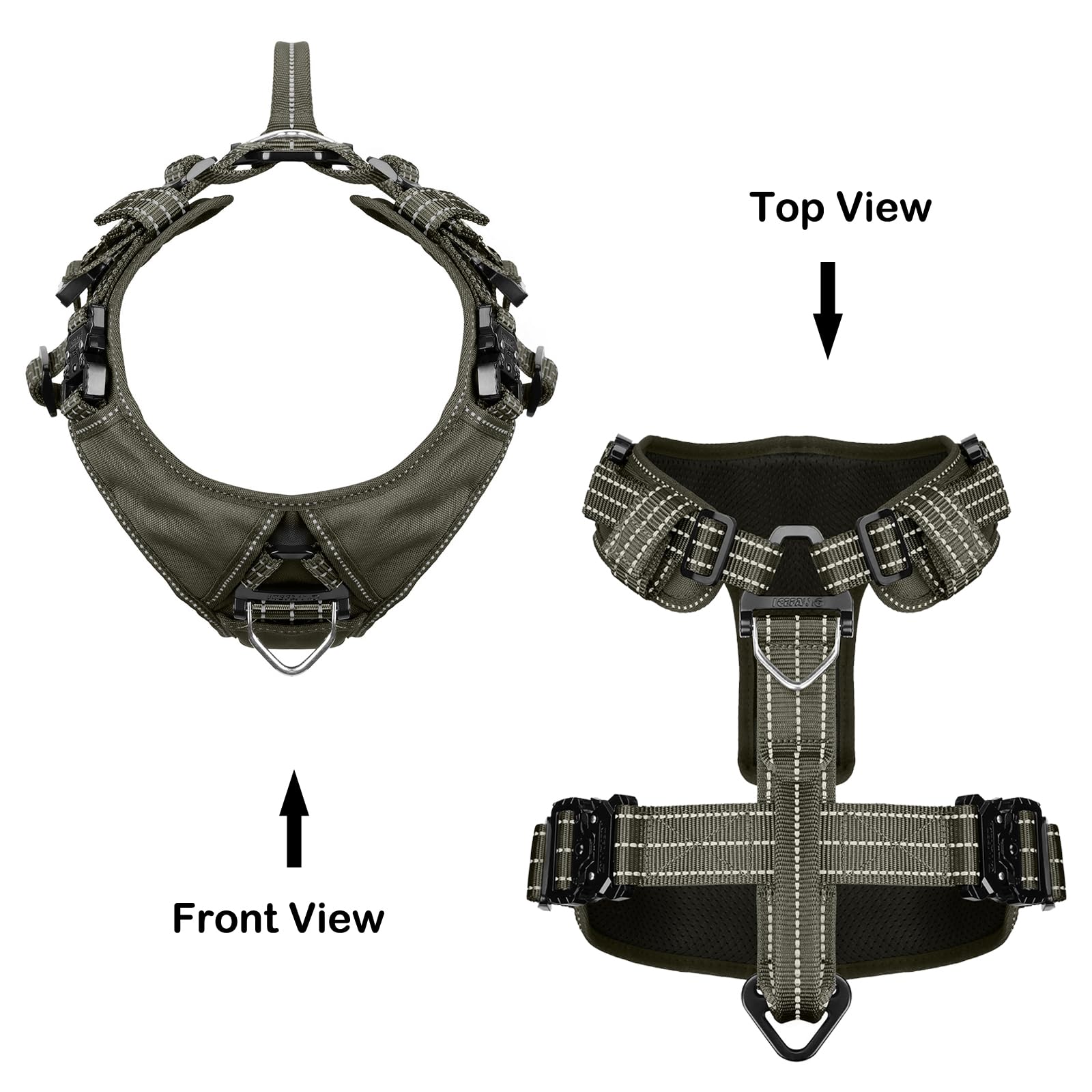 Harnais ICEFANG design Y – panneau thoracique pour stabilité et confort