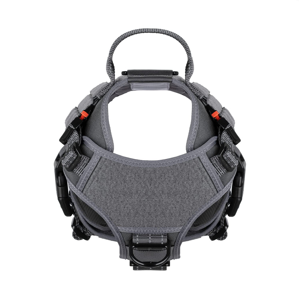 ICEFANG harnais tactique – panneaux MOLLE latéraux et possibilités d’accessoires