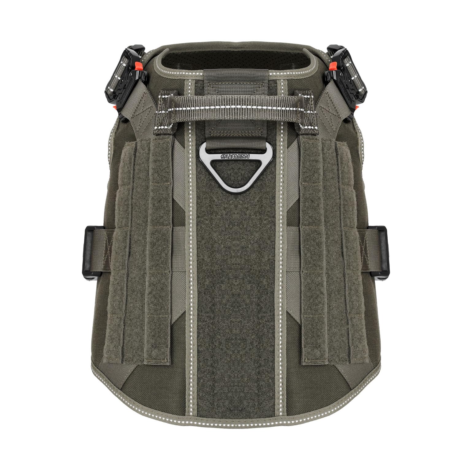 ICEFANG panneau velcro pour patches et personnalisation du harnais.