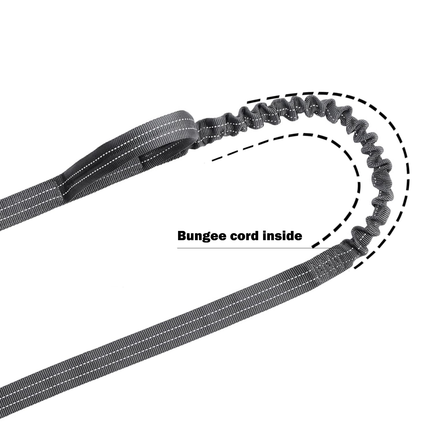 ICEFANG Tissu nylon réfléchissant augmente la visibilité lors des sorties.