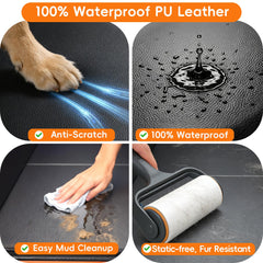 IceFun hamac chien système antidérapant en silicone pour sécurité.