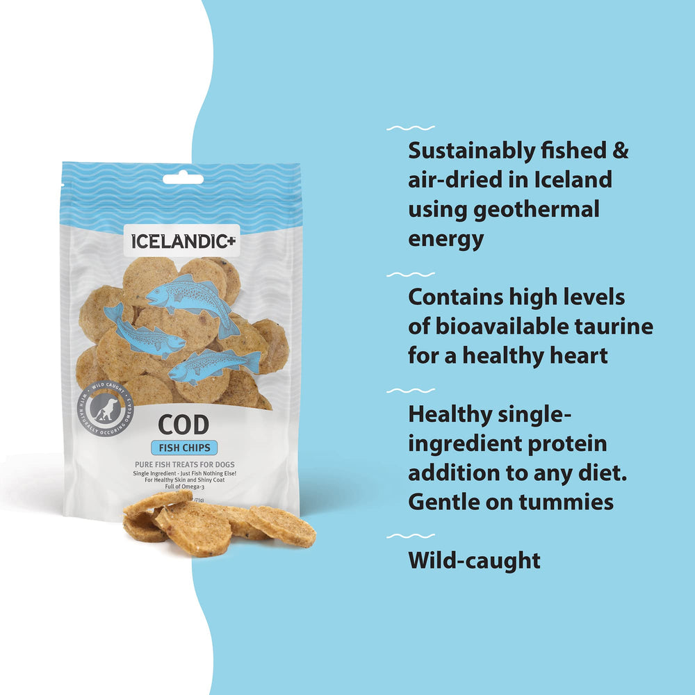 Icelandic+ chips cod compact: pratique à emporter lors des déplacements.