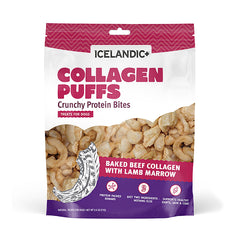 Icelandic+ Collagen Puffs: bouchées boeuf et moelle d’agneau, texture croustillante et légère