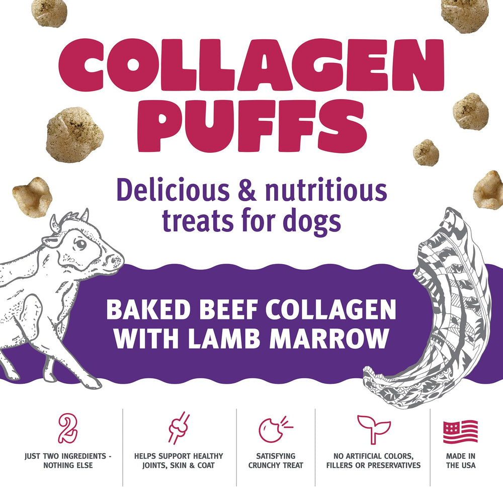 Emballage pratique des Collagen Puffs pour un snack facile à transporter