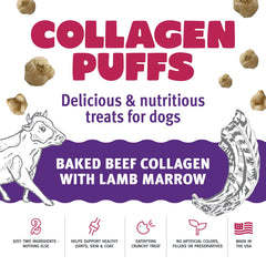Emballage pratique des Collagen Puffs pour un snack facile à transporter