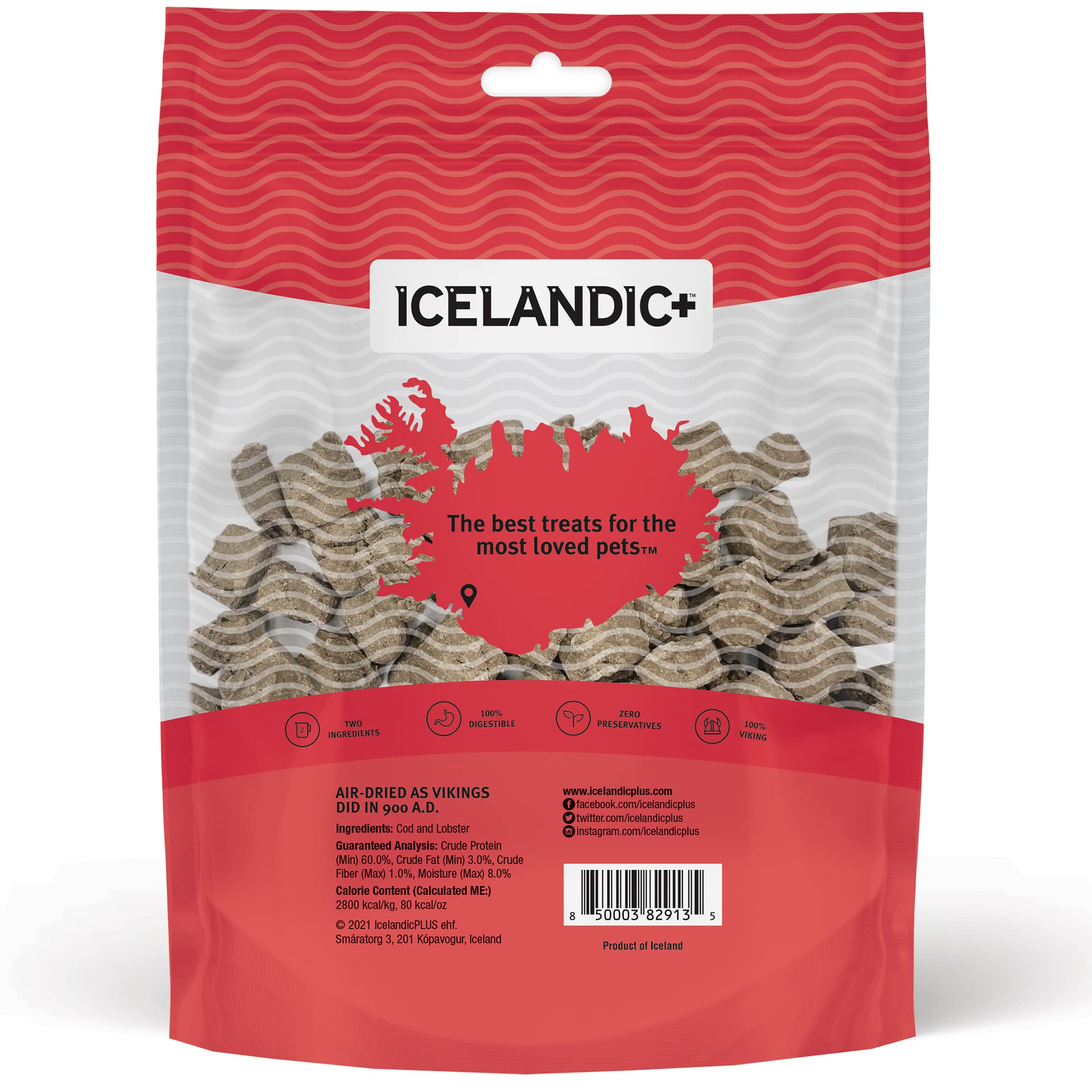 Texture croquante des bouchées Icelandic+ pour une dégustation agréable.