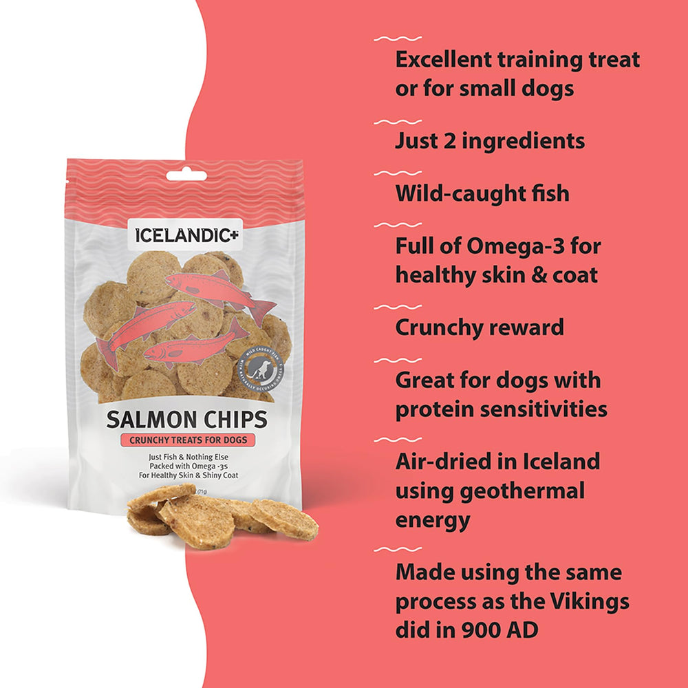 Emballage naturel Icelandic+ Fish Chips, présentation écoresponsable.